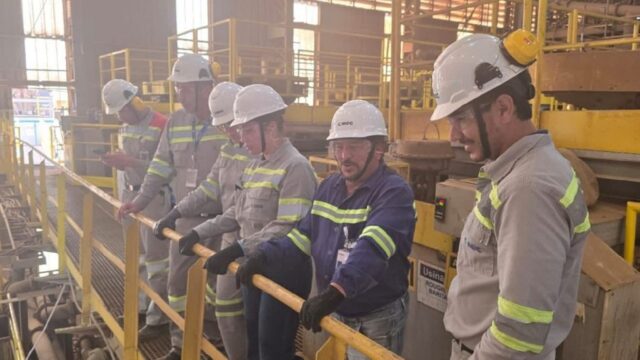 Metabase realiza visita técnica de segurança durante Parada de Manutenção na CMOC