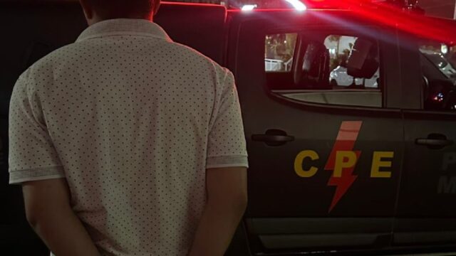 Foragido da Justiça é recapturado pela CPE no bairro Das Américas, em Catalão