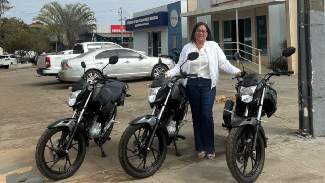 Campo Alegre de Goiás reforça atendimento na zona rural com novas motos adquiridas por emenda e recursos próprios