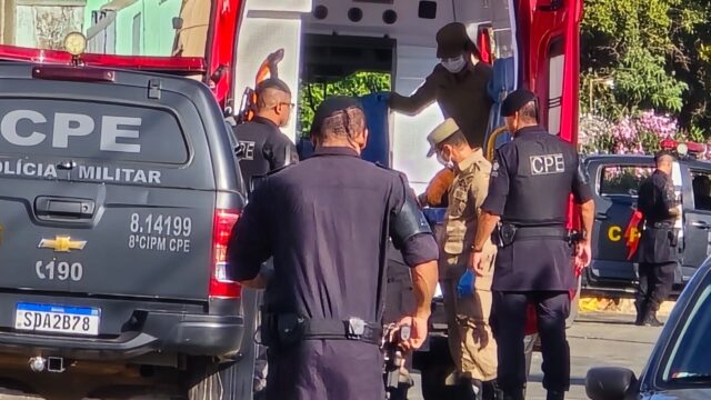 Homem considerado de alta periculosidade troca tiros com a polícia e é baleado em Catalão
