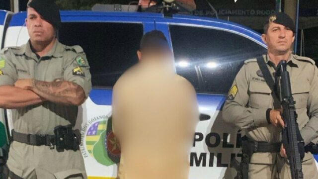 Foragido da Justiça é recapturado em Buriti Alegre durante ação da PMGO nas rodovias estaduais