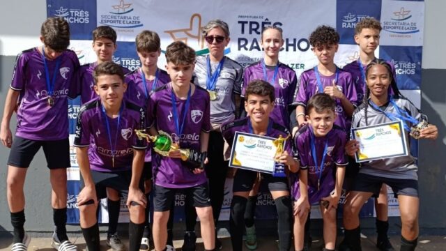 FAC/Amarelo domina 1° Campeonato de Férias do Lago Azul e conquista título em três categorias de base em Três Ranchos