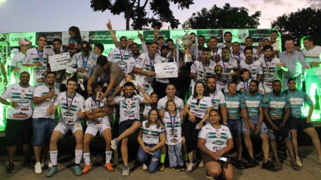 Meninos da Vila vence Castelo Branco por 1 a 0 e conquista título do Campeonato Catalano de Futebol Amador 2025