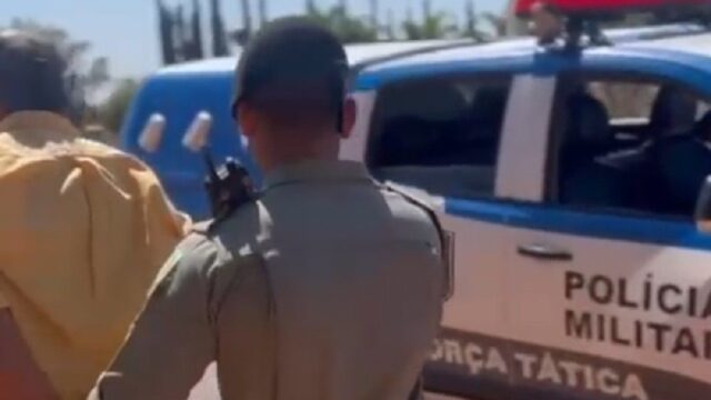 Incêndio interdita aeroporto de Caldas Novas e homem é preso em flagrante pela PM