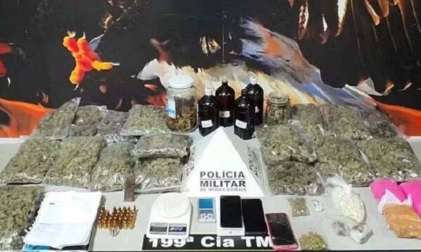 Suspeito de roubo é preso e polícia apreende R$ 165 mil em drogas em Uberlândia