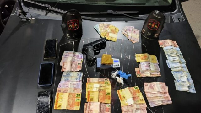 Casal é preso por tráfico de drogas após furto revelar ponto de venda em Catalão