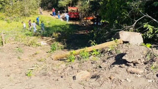 Trabalhador rural morre esmagado por trator em acidente trágico em Abadia dos Dourados