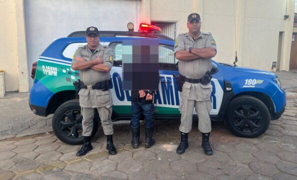 Polícia Militar prende foragido da Justiça por homicídio em Pires do Rio