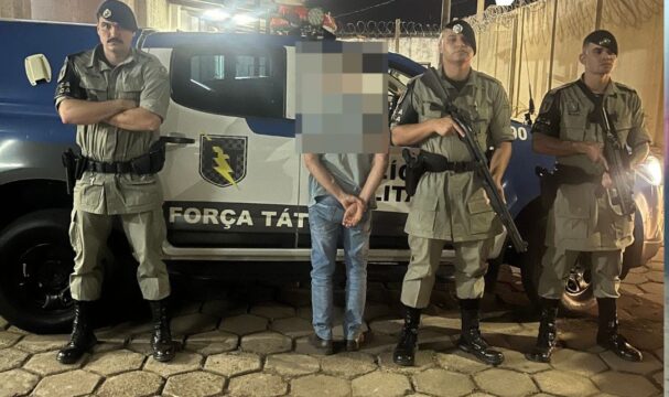 Força Tática prende homem condenado por estupro de vulnerável em Ouvidor