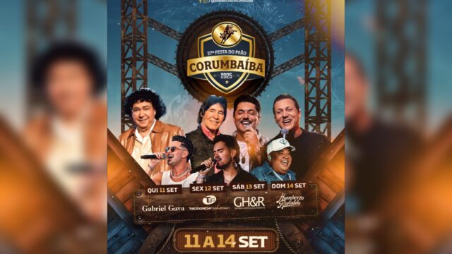 Corumbaíba fecha grade de shows da 27ª Festa do Peão com grandes nomes do sertanejo