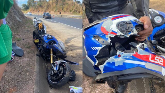 Tragédia na BR-050: queda de moto deixa uma vítima fatal e outra ferida em Araguari
