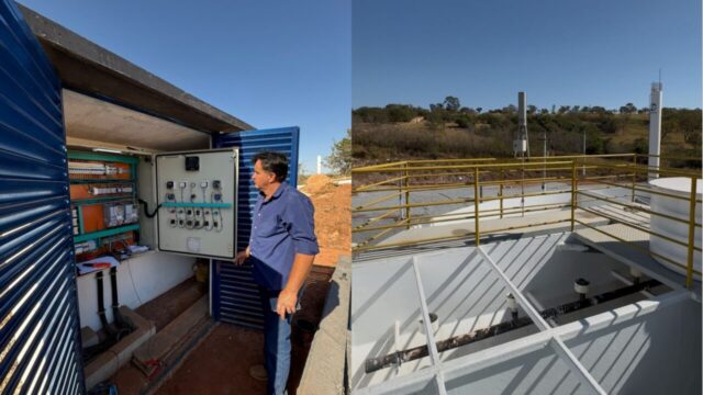 Em entrevista, prefeito de Goiandira anuncia inauguração da estação de tratamento de esgoto no dia 20 de agosto