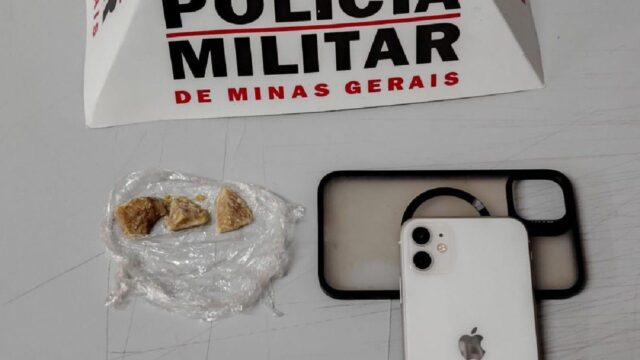 Homem é preso com pedras de crack durante operação da PM em Coromandel
