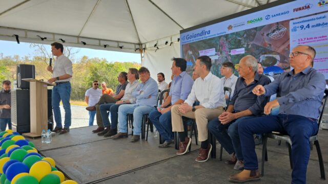Saneago e Prefeitura de Goiandira inauguram Sistema de Esgotamento Sanitário do município