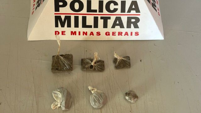 Jovem de 18 anos é preso por tráfico de drogas em Coromandel