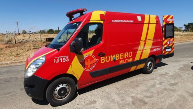 Mulher fica ferida após sofrer crise convulsiva e cair de moto em Catalão