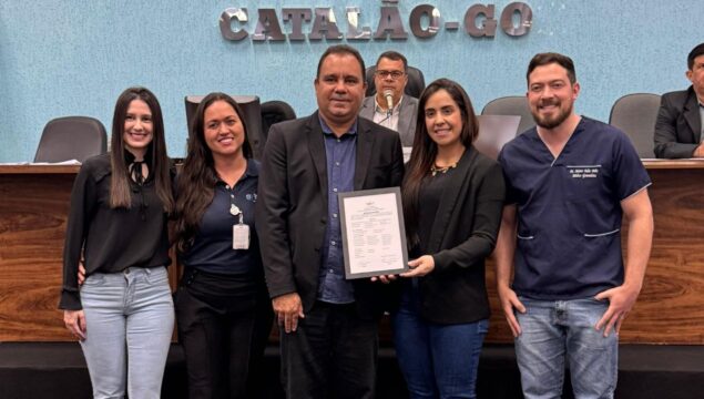 Vereador Idelvan da Saúde apresenta Moção de Aplausos na Câmara de Vereadores à equipe da UTI da Santa Casa de Catalão