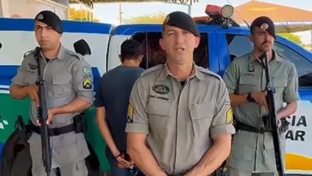 Polícia Militar recaptura foragido da Justiça em zona rural de Goiatuba