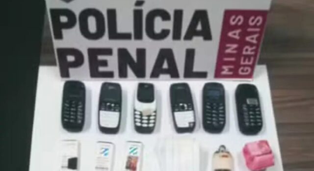 Revista no presídio de Uberlândia flagra detento com seis celulares no estômago