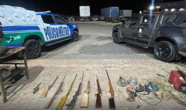 Polícia Militar desarticula fábrica clandestina de armas em Ipameri