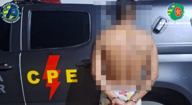 Homem é preso em Pires do Rio suspeito de furtar loja de eletrônicos em Morrinhos