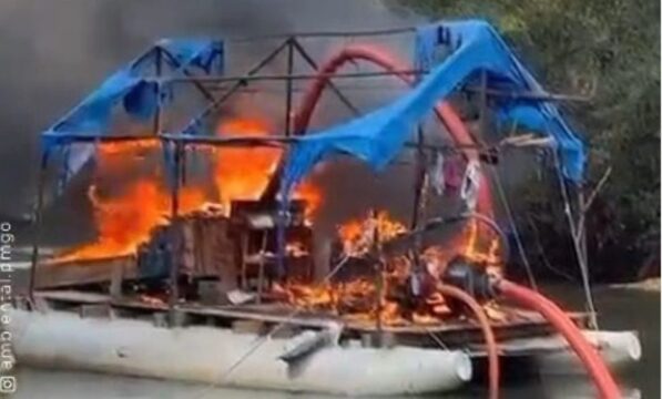 Santa Cruz de Goiás: Polícia Militar Ambiental desmonta garimpo ilegal em operação no Rio do Peixe