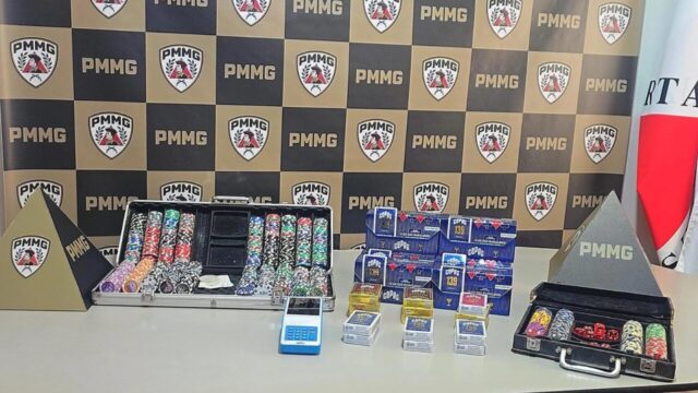 Polícia Militar desmantela casa de jogos de azar em Monte Carmelo
