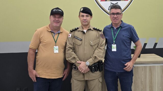 Zap Catalão participa de reunião com comando do 53º BPM em Araguari