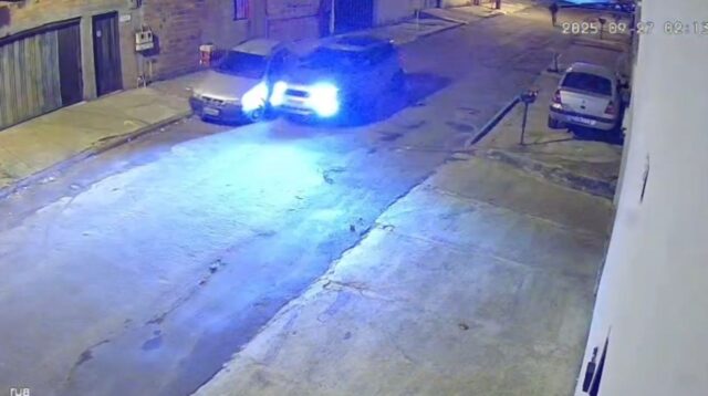 Vídeo mostra carro desgovernado após homem ser baleado em Catalão