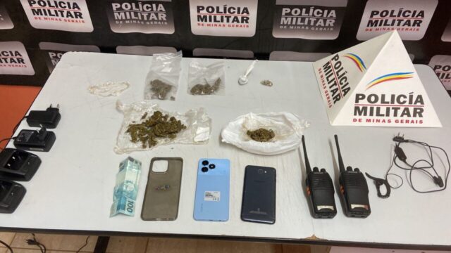 Polícia Militar prende mulher suspeita de tráfico de drogas e corrupção de menores em Coromandel