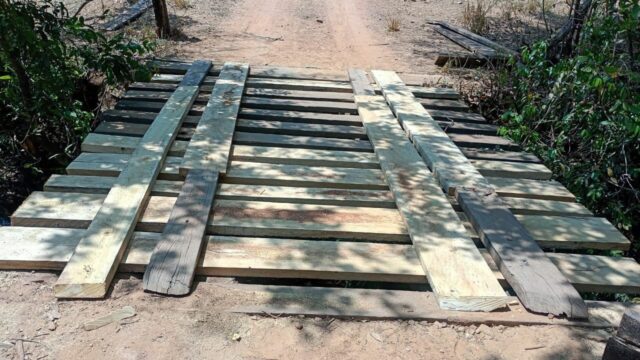 Ponte revitalizada é entregue na região da Matinha, em Corumbaíba