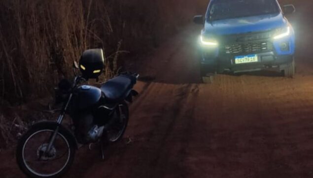 Força Tática recupera motocicleta furtada em Ipameri
