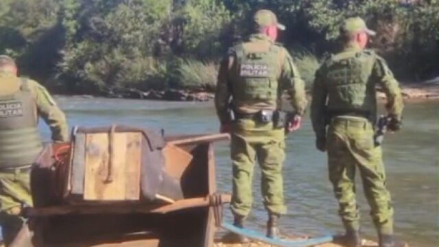 Garimpo ilegal de ouro é flagrado às margens do Rio do Peixe em Santa Cruz-GO