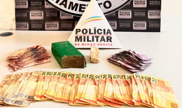 Homem é preso em Araguari após perseguição em alta velocidade e tentativa de fuga com drogas