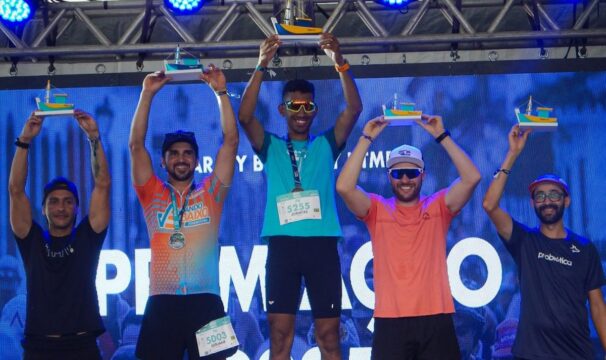 Atleta de Catalão conquista 1º lugar geral em prova internacional de 7 km no Rio de Janeiro