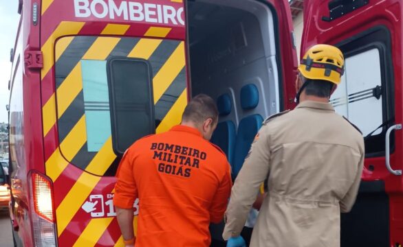 Ciclista fica ferido após colisão com carro em Catalão
