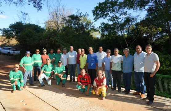 Catalão entrega ponte de concreto no Ribeirão Várzea Grande e garante mais segurança e desenvolvimento à zona rural