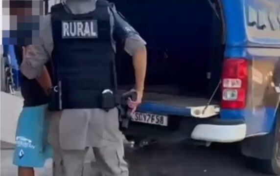 Foragido da Justiça é preso pelo BPM Rural na zona rural de Caldas Novas
