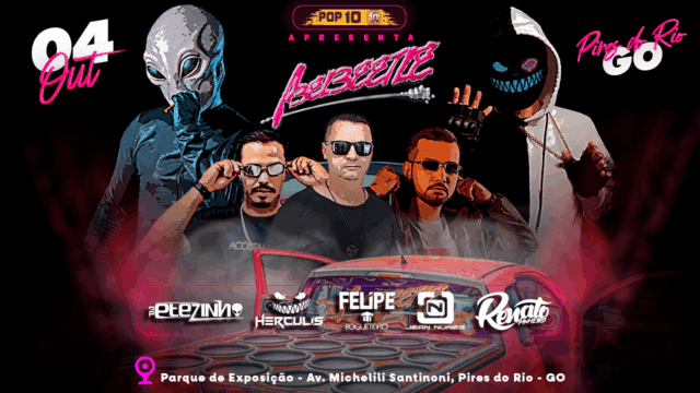 Abelbeetle volta a Pires do Rio com megaestrutura de som automotivo e DJs renomados