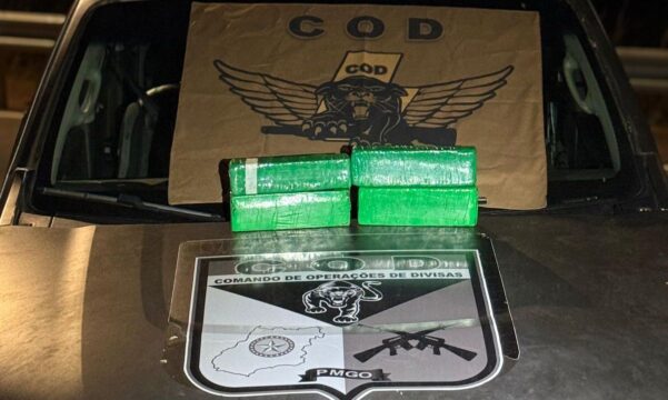 COD apreende 4 kg de maconha em ônibus de viagem em Cristalina