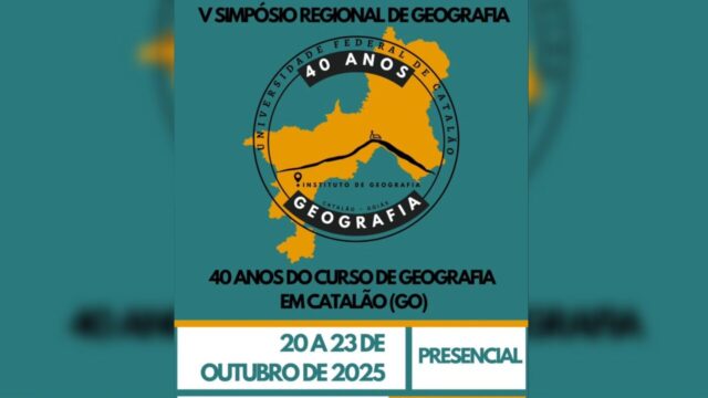 Simpósio celebra 40 anos do curso de Geografia em Catalão