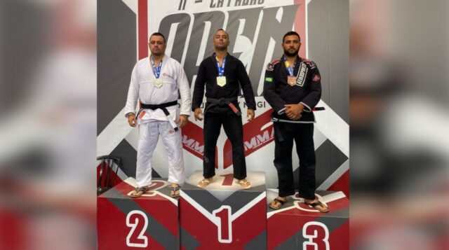 Policial da CPE conquista título no 2º Open de Jiu-Jítsu em Catalão