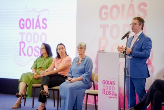 Saúde Estadual lança novo protocolo do Goiás Todo Rosa