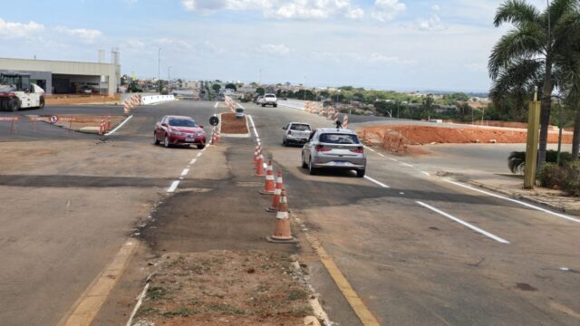 Viaduto do Posto JK é liberado e liga o centro ao bairro Castelo Branco, em Catalão