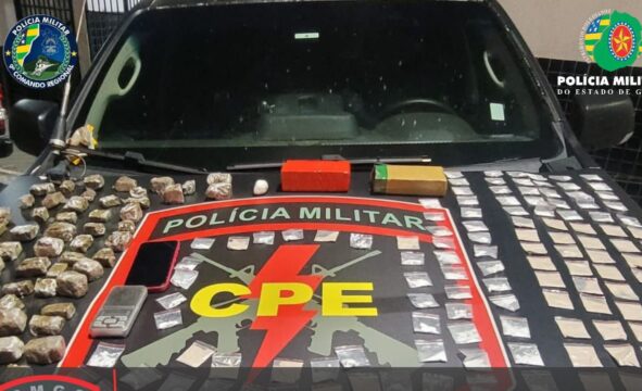 CPE apreende menor com drogas prontas para comercialização em Catalão