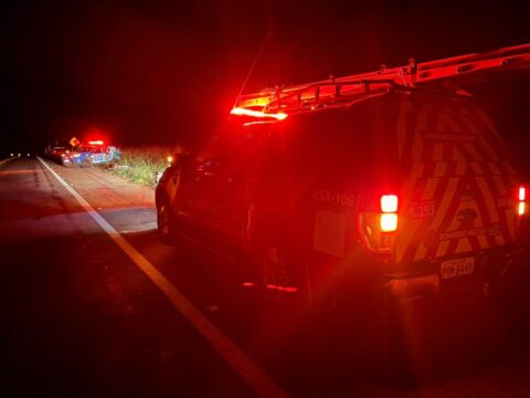 Idoso morre após grave acidente de moto na GO-210, entre Catalão e Goiandira