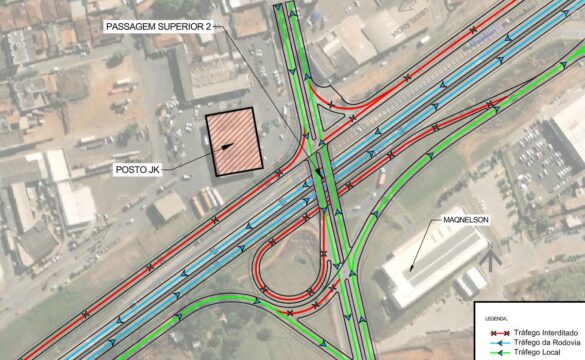 Liberação do viaduto no km 280 da BR-050, em Catalão, é adiada para domingo (26)