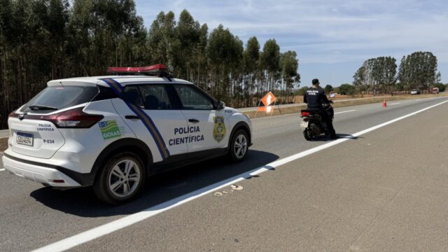 Polícia Civil reconstitui acidente na BR-050 que resultou na morte do pastor Adinei Alves
