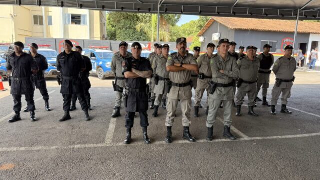 Em Catalão, Polícia Militar lança a 20ª edição da Operação Força Total em toda a área do 9º CRPM