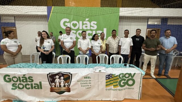 Três Ranchos realiza evento “Construindo Campeões” com entrega de materiais esportivos